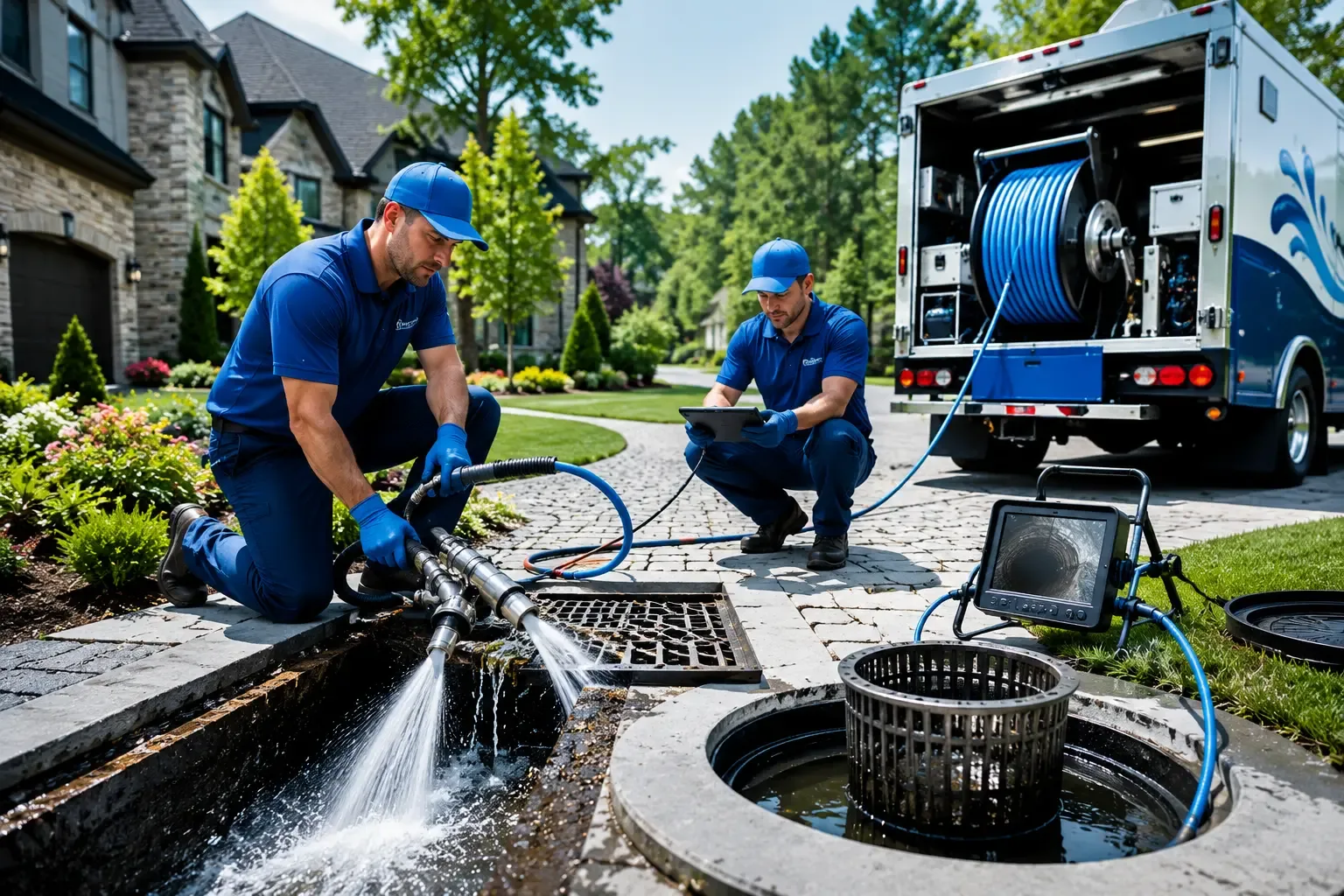 Local outdoor drain cleaning professionals in Fitchburg, WI