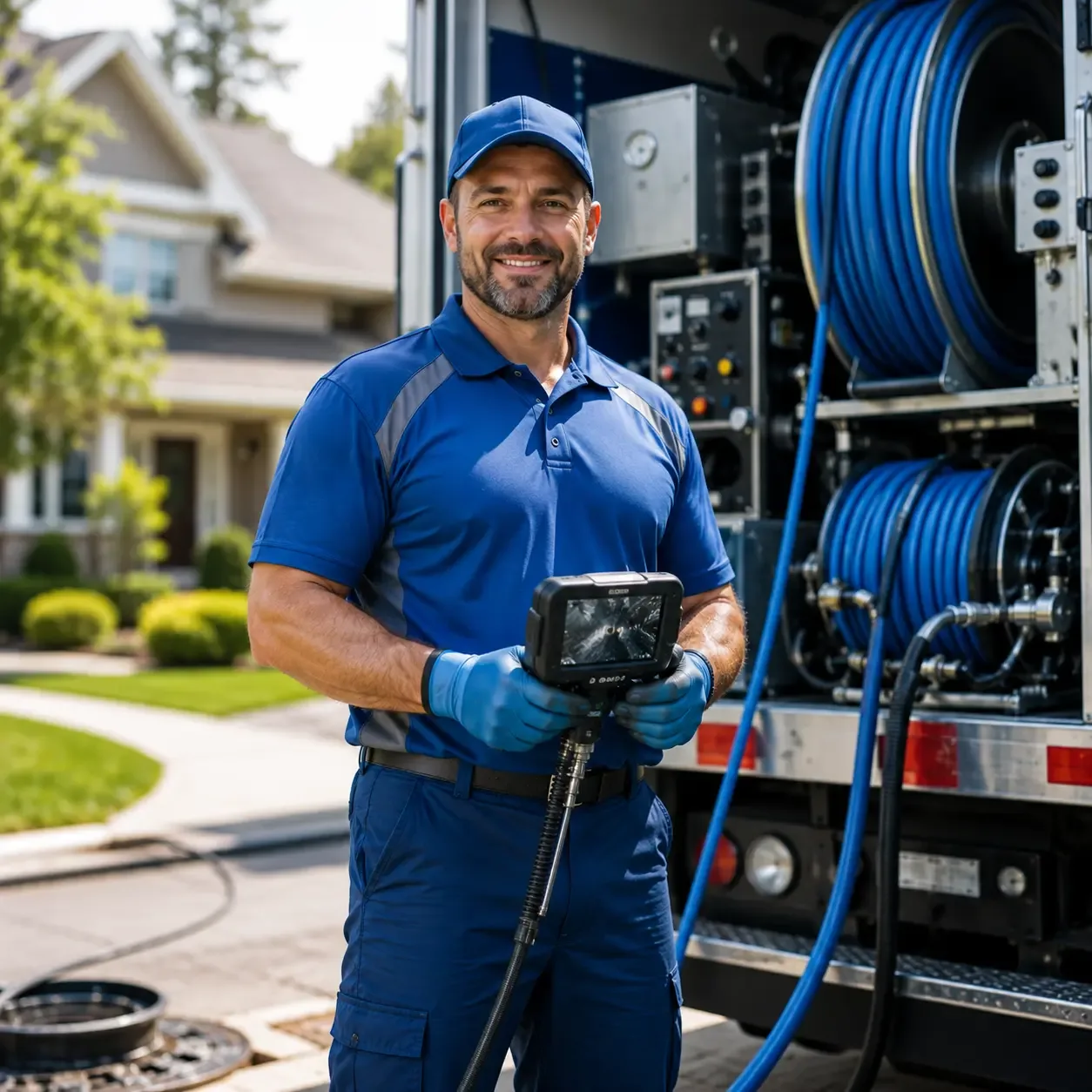 Local outdoor drain cleaning specialists in Fitchburg, WI